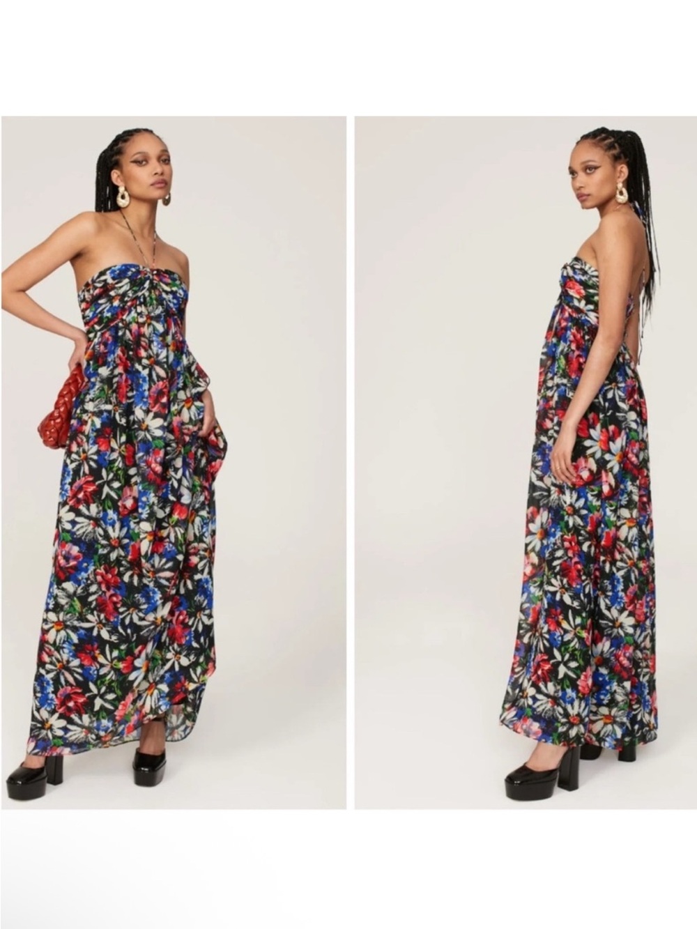 Ronny Kobo Avril Maxi Floral Dress